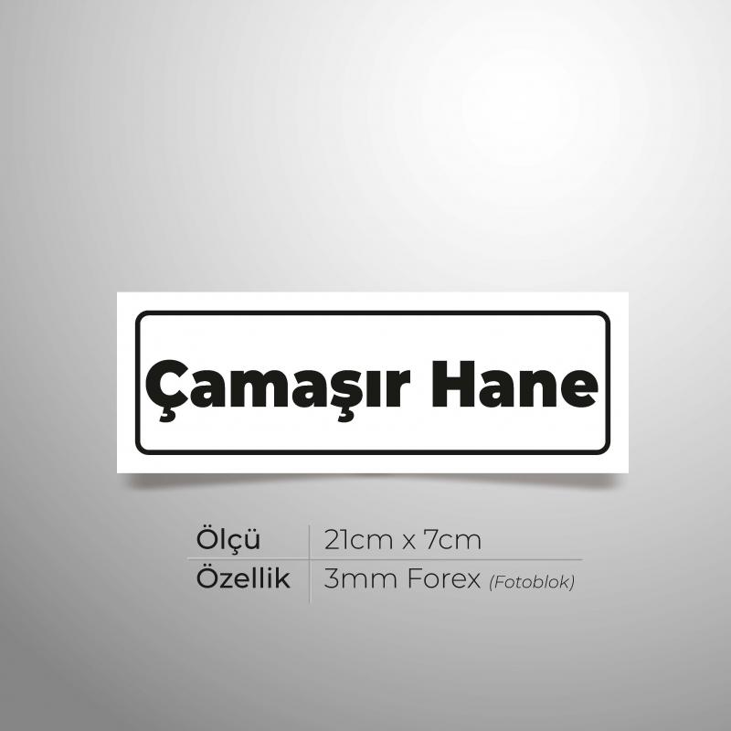 Çamaşır Hane Yönlendirme Levhası